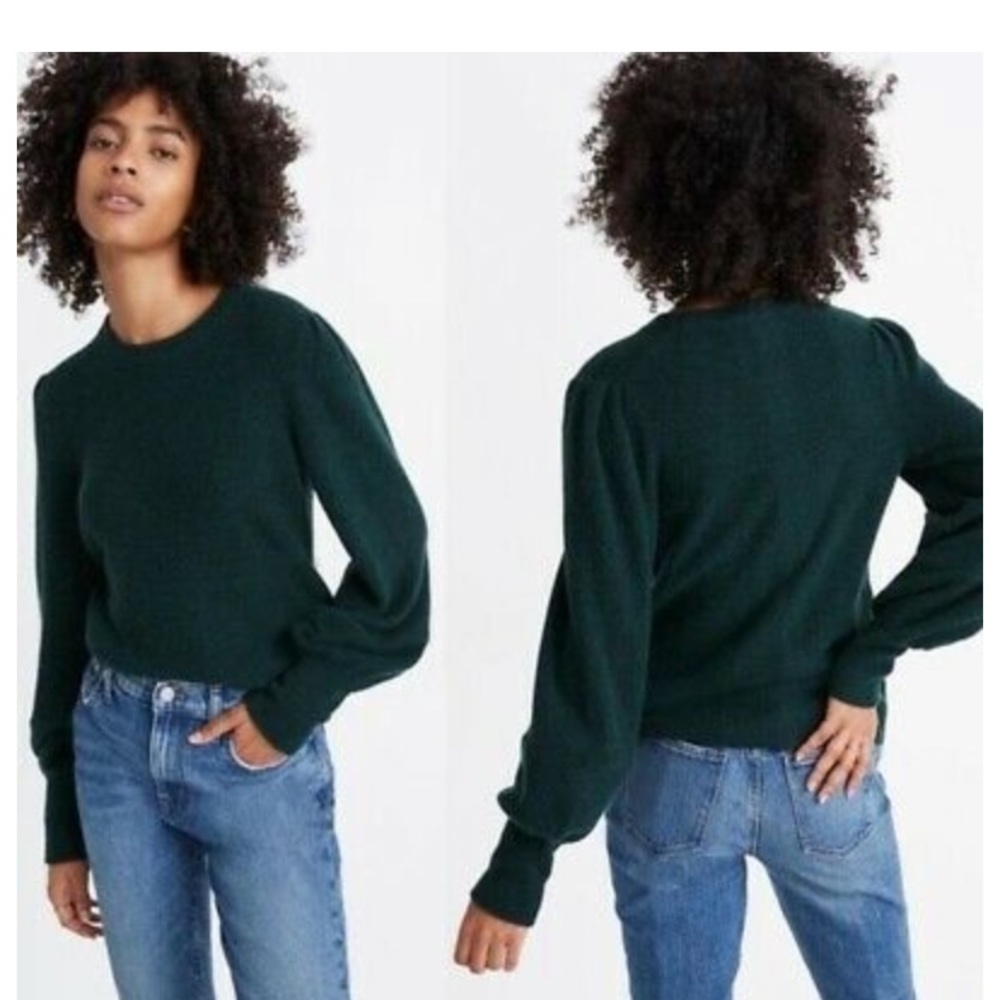 Madewell balloon sleeve sweater